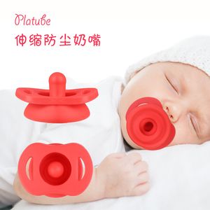 Baby baby ciuccio coassiale i bambini dormono capezzolo in silicone scalabile calma