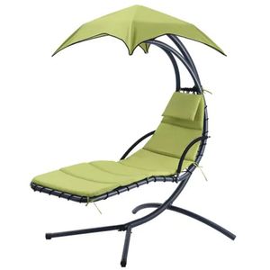Pendurado Chaise Lounge Chair Outdoor Indoor balanço Hammock Chair para Pátio Praia Quintal