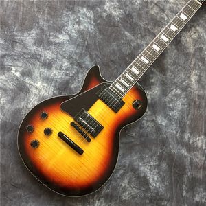 Sol el LP elektro gitar gitar, 3ts, gülağacı klavye, siyah donanım