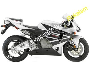 Für Honda Cowling F5 CBR600RR CBR 600RR 05 06 CBR600 Silber Schwarz Motorrad Karosserie Verkleidung Kit 2005 2006 (spritzguss)