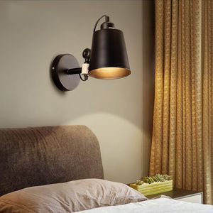Светодиодная стена света промышленные настенные лампы ретро настенные Sconce Vintage Wandlamp Nordic зеркало светлое домашнее тщеславие легкое прикроватное бар E27 I429