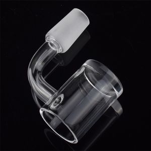 Wetenschappelijke gewricht 5 mm Clear Bottom XL XXL Quartz Banger Nail 10mm 14mm 18mm Male Vrouw 4590 graden voor Glas Water Bongs DAB RIGS