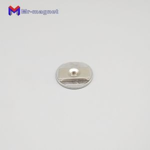 10 adet / grup 20x10x 3mm 5mm Delik N35 Süper Güçlü Nadir Toprak Yüzük Bloğu Neodim Magnet