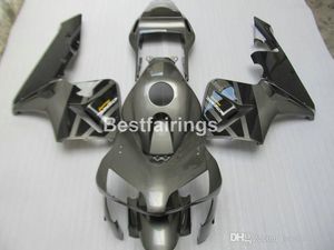 OEM Injektionsgjuten fairingkit för Honda CBR600RR 03 04 Silver Black Fairings Set CBR600RR 2003 2004 JK24