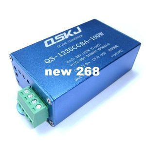 5 PCS LOT DC 5~32V to 12~35V 5A 100W Adjustable CC-CV Voltage Regulator DC 12V 24V LED Driver Laptop Power Power Adapter Charger