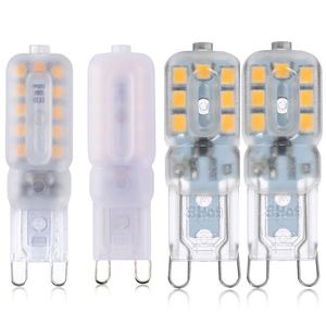 G4 G9 LED Lamba COB LED Ampul 3 W 5 W 12 V 220 V LED G9 COB Işık 360 Işın Açı Avize Işıkları Halojeni Değiştir