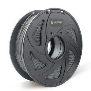 Freeshipping Premium PETG Filamento 1.75mm 1 kg Spool Grande Transparência e Clareza 3d Materiais de Impressão Cor Cinza