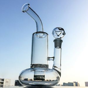 Cyclone Perc Glass Bong Buoy Base Dab Rig Rigg Tornado Percolator Hookah Oil Rigs Turbine Disc Vattenrör grossist WP146