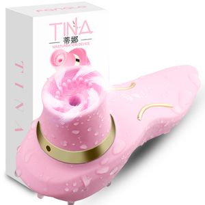 Poderoso vagina otário clitóris estímulo oral sexo clitt chupando vibrador aquecimento brinquedos sexuais para mulheres adultos masturbador feminino mx191228