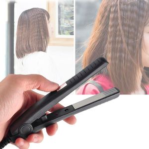 Elektryczne prostownicy do włosów prostowanie falistej Żelazny Włosy Cripster Corn Plac Mini Minic Corbulation Styling Tools Black