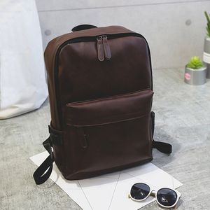 Cuoio del progettista-Uomo Donna Laptop Backpack Satchel di scuola viaggi Bags For Ragazze adolescenti in pelle spalla di grande capienza Zaino # 38