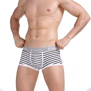 Pugili della biancheria intima degli uomini di marca MIBOER 2016 Uomini sexy del cotone U Custodia convessa Uomo Underware Moda Cueca Boxer