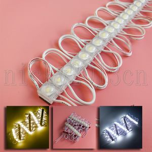 12V 2835 Modulo LED Luce Flessibile Striscia di Nastro Lampada 1LED Copertura per Iniezione IP65 Impermeabile di Piccole Dimensioni per AD Finestra Frontale Lightbox Canale Lettera Segno