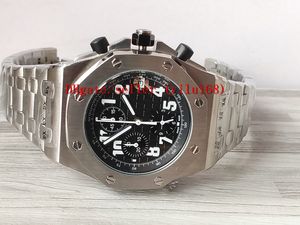 роскошь высокое качество WristWatch 26170TI OO 1000TI 06 Япония VK движение кварца секундомера хронограф из нержавеющей стали мужские часы 42мм