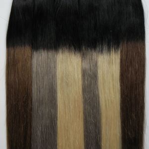 Remy Human Hair Extensions 40 sztuk Prosta taśma pakietowa w ludzkich przedłużeniach włosów 100G skóry przedłużanie włosów