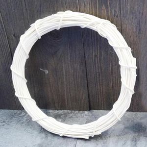 30cm Boże Narodzenie wieńce ślubne dekoracji Garland Materiał Rattan Wieniec DIY Party