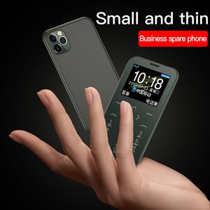 Soyes Cep Telefonları 7S 1.54 IPS Renk Mini Cep Telefonları Küçük Telefon Bluetooth Dialer Kart Telefon Torç Kamera TF SIM FM MP3 Global Bantlar GSM GPRS Cep Telefonları Öğrenciler için