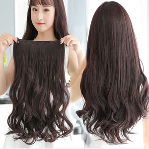 Fashion Wild Explosion Models in Europe and America High Temperature Wire 6 Clip No-1 Chip Hair Extension