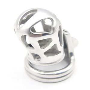 Chastity Devices New 316 Stainless Steel Vent Design Male Virginity Device Q228-ss A143