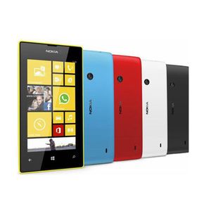 Renoverade mobiltelefoner Original Nokia Lumia 520 Window Phone 4,0 tum Dual Core 8GB 5MP Camera WiFi GPS 3G Unlocked Mobile Smartphone