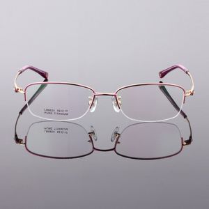 Toptan-Ultra-hafif yarım jant bayanlar reçete bilgisayar gözlük okuma gözlük gözlük gözlükler