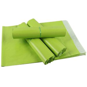 Wholesale waterproof mailing envelopes for sale - Group buy 14 cm Green Colorful Courier Envelope Bag Mail Waterproof Plastic Poly Postal Mailing Bags
