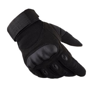 Guanto tattico alla moda Guanto a dito pieno Combattimento Guanti da tiro all'aperto Trekking Army Carbon Shell Tre colori