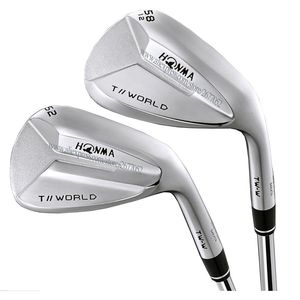 New Golf Clubs Honma T // World Tw-W Golf Golf Wedges 48 أو 50 52 60 درجة مزورة أندية Golf Steel Smaft Free S