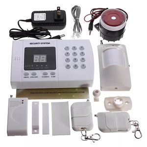 Wireless Auto Dial Phone Burglar Home Security Alarm System