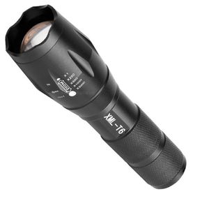 T6 T6 Flashlight Torch في الهواء الطلق الصيد LED مصابيح مصابيح محمولة مصباح يدوي Mini XML