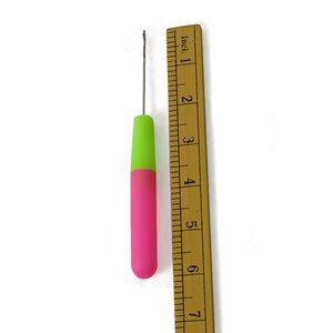 Crochet hooks needles for hair Latch Hook Crochet Needle Aa Hook Needles Micro Ring Hair Feather Hook Tool for Hair