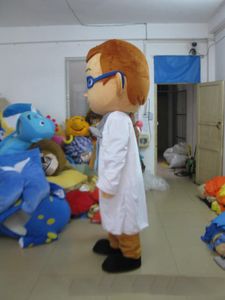 2022 Högkvalitativ manlig doktor Mascot Mascot Costumes Halloween Cartoon Adult Fancy Party Dress