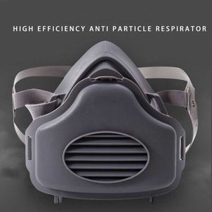 Tinta pulverização anti máscara industrial segurança industrial máscara de gás metade do respirador