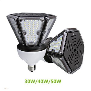 TOPOCH LEDのRetrofit Light Bulb IP65 UL CE 30W 40W 50W 120LM / W MOGU拠点100~277V HID Garden Garage照明器具のためのCFLの取り替え