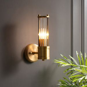 Modern Copper Black Wall Lamp For Bedroom Bedside Lamp Living Room Aisle Wall Lamps Bathroom Wall Light Home Lighting Fixtures