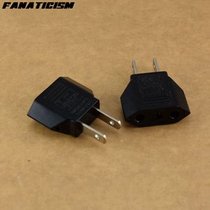 Fanaticism Universal America USA Travel AC Power Electrical Plug Socket Pins Round EU To US Plug Adapter Converter