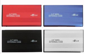 2,5 cala HDD Engino Case Case Metal Schowek zewnętrzny dla SATA do dysku twardego USB 2.0 z