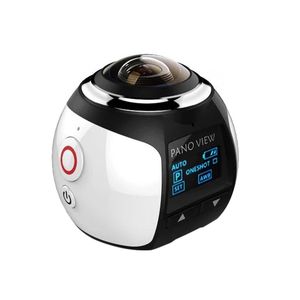 360도 카메라 VR 4K WIFI 비디오 미니 파노라마 2448 * 2448 HD 파노라마 액션 3D 가상 현장 방수 스포츠 캠