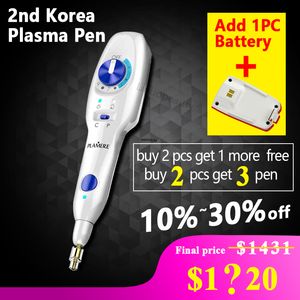 Hight Quailty Plasma Caneta Mole Remoção De Remoção Pele Apertar Equipamento De Beleza 2ª Geração Premium Plamere Fibroblast Plasmapen com Bateria Addcional