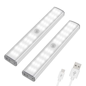 PIR Motion Sensor LED Lighting USB Wireless LED Kitchen/Wall Lamp 3 Mode Brightness Level 30 LED Closet/Wardrobe/Under Cabinet Light