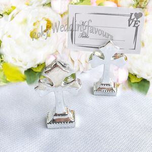 12PCS Cross Place Card Holder Wedding Favors Party Decoration Shower Birthday Gifts Event Table Setting Ideas