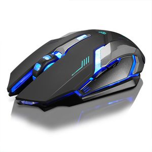 Wholesale pc colors for sale - Group buy Rechargeable X7 Wireless Gamer mouse Colors LED Backlight GHz USB Optical Ergonomic Gaming Mouse For PC Laptop With Retail Box DHL