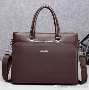 Fabrik Großhandel Männer Tasche einfache Tasche multifunktionale Mann Handtasche Mode Lederhandtaschen Simples Leder Business Aktentasche