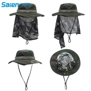Chapéu de rede da cabeça de mosquito, chapéu de sol do safari com redes ocultas de insetos