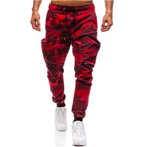 Pantalones de hombre Joggers Pantalones casuales Hombres Ropa de marca Otoño Pantalones de camuflaje con múltiples bolsillos