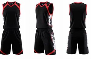 Topp 2019 Mäns Mesh Performance Personality Shop Custom Basketball Apparel Design Anpassad Basketball Jerseys Set med Shorts Yakuda