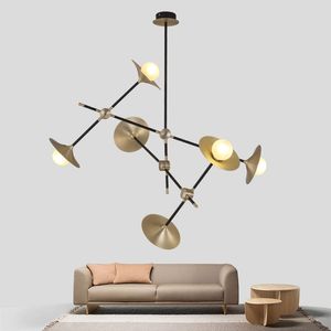 Moderne Glas-LED-Pendelleuchte, Lautsprecher-Stil, Esszimmer, Küche, Designer-Hängelampen, Avize-Hängeleuchte, 100–240 V