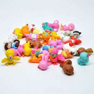 Simulation PVC Animal Doll Toys Mini Action Figures 3D Model Decoration Cat Dog Micro Landscape Accessories Toy