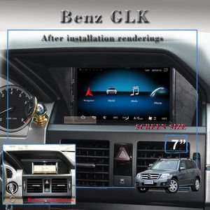 Android 10.0 Samochód Odtwarzacz DVD Nawigacja GPS dla MERCEDES-BENZ GLK 2008-2012 Mutimediea Stereo Radio Bluetooth Support DAB Opcjonalnie