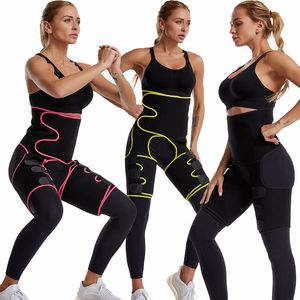 Body Shaper Waist Leg Trainer Kvinnor Postpartum Belly Slimming Underkläder Modellering Strap Shapewear Fitness Korsett Justerbar Sport bär Hot